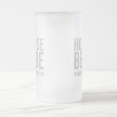 Hoy-Se Bebe Mañana Tambien Mattglas Bierglas (Mittel)