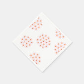 Hoya-Blume Serviette (Ecke)