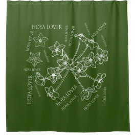 Hoya-Liebhaber Duschvorhang