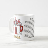 Hoyt, der Ursprung, die Bedeutung und die Kaffeetasse (Vorderseite Links)