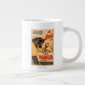 Hoyt ist ein Hund im Magier-Poster Jumbo-Tasse (Rechts)