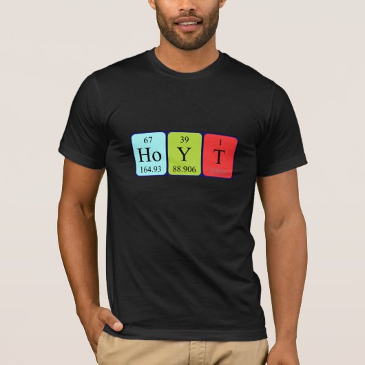 Hoyt Periodenname Shirt (Vorderseite)