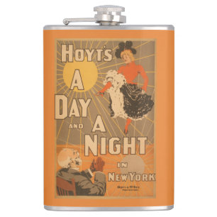 Hoyts A day and a night in New York City Theaterst Flachmann
