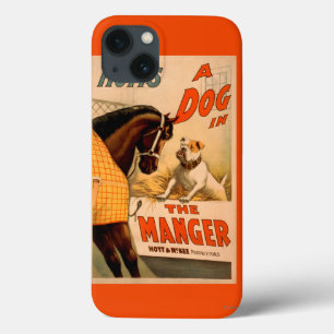 Hoyts a-Hund im Krippen-Theater-Plakat Case-Mate iPhone Hülle