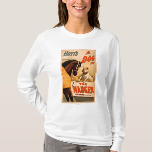 Hoyts a-Hund im Krippen-Theater-Plakat T-Shirt
