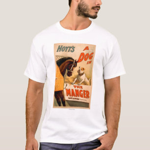 Hoyts a-Hund im Krippen-Theater-Plakat T-Shirt