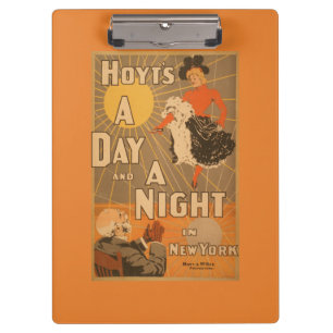 Hoyts a-Tag und eine Nacht in New York City Klemmbrett
