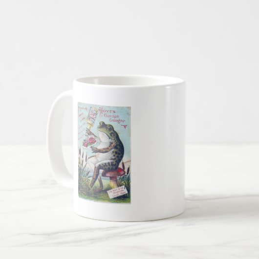 Hoyts deutscher Kölner Frosch Kaffeetasse (Vorderseite Links)