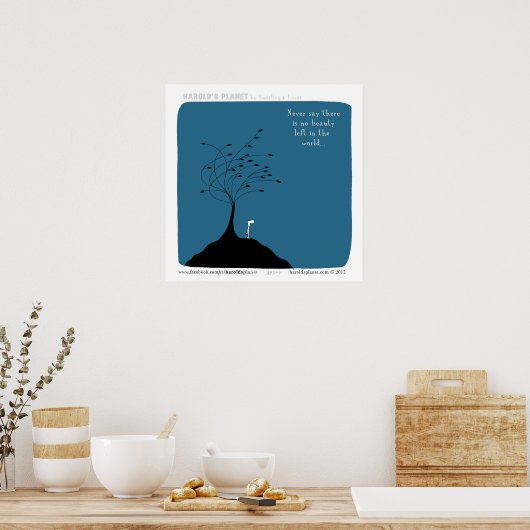 HP5017 Harold's Planet Poster (Küche)