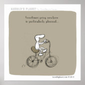 HP5038 "harold's Planet" "Going nwhere" Poster (Vorne)