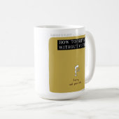 HP5064 "Harold Planet" "überleben ohne Kaffee " Kaffeetasse (VorderseiteRechts)