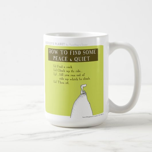 HP5065 "Harold Planeten" Friedensruhe Kaffeetasse (Rechts)