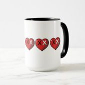 HP-Herz-Emote-Tasse Tasse (VorderseiteRechts)