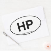 HP HIGHER POWER Oval Sticker (Umschlag)