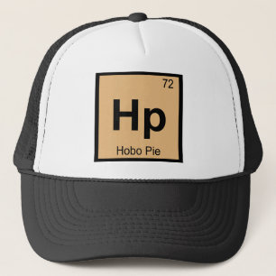 Hp - Hobo Pie Chemie Periodensystem Symbol Truckerkappe