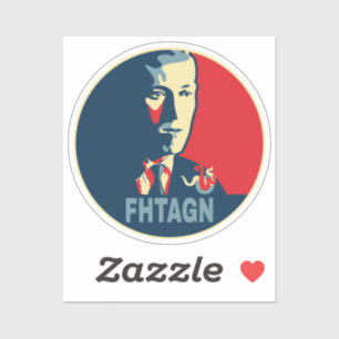 HP Lovecraft FHTAGN Hope Style Aufkleber