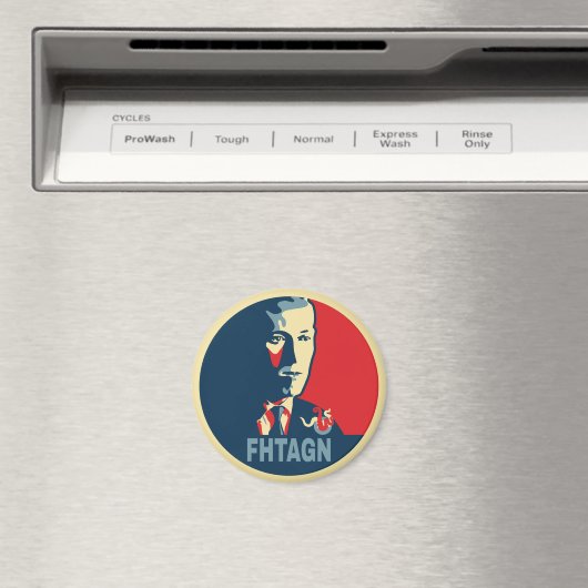 HP Lovecraft FHTAGN Hope Style Magnet (In Situ (Geschirrspüler))
