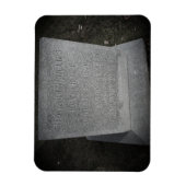 HP Lovecraft Grave - 'I AM PROVIDENCE' Magnet (Vertikal)
