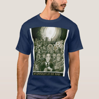 HP Lovecraft im Film T-Shirt