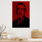 HP Lovecraft Portrait Poster (Küche)