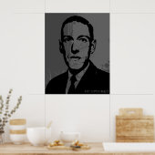 HP Lovecraft Portrait Poster (Küche)