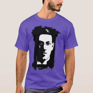 HP Lovecraft Spritzer Hintergrund T-Shirt