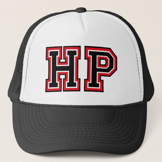 'HP'-Monogramm Truckerkappe (Vorderseite)