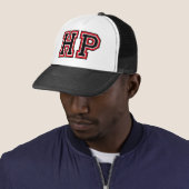 'HP'-Monogramm Truckerkappe (Beispiel)