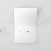 HP - Notizkarte Dankeskarte (Innenseite)