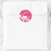 HP & W Bride &Groom Graphic Sticker (Tasche)