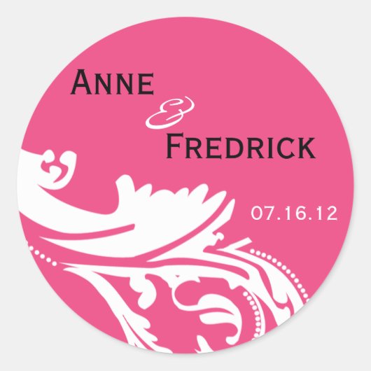 HP & W Bride &Groom Graphic Sticker (Vorderseite)