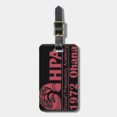 HPA 1972 Ohana-T - Shirt Gepäckanhänger (Vorderseite vertikal)