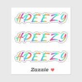 HPEEZY Vinyl Stickers Aufkleber (Blatt)