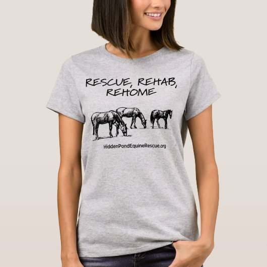 HPF Rescue, Rehab, Rehome Women's T - Shirt (Vorderseite)