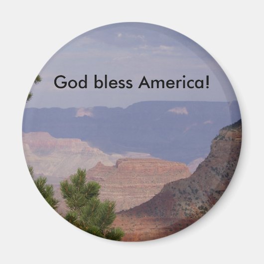 HPIM6736, Gott segne Amerika! Magnet (Vorne)
