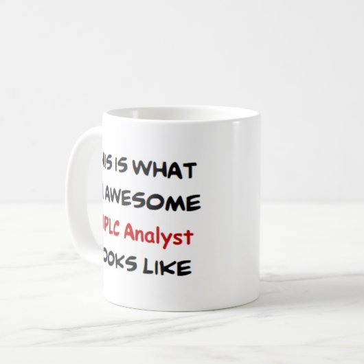 hplc analyst, phantastisch kaffeetasse (Vorderseite Links)