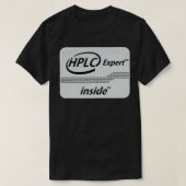 HPLC-Experte innerhalb von 2 T-Shirt (Design vorne)