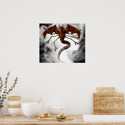 HPL's Migo Poster (Küche)