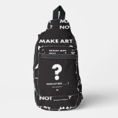 HPP KUNST NICHT _____? Crossbody Bag (Vorderseite)