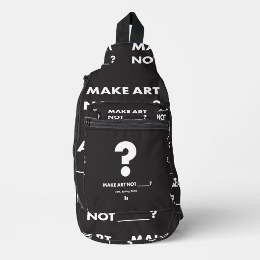 HPP KUNST NICHT _____? Crossbody Bag (Vorderseite)