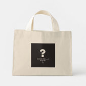 HPP KUNST NICHT _____? Kleine Tasche (Rückseite)