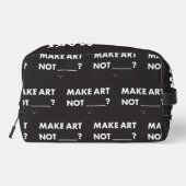 HPP KUNST NICHT _____? Reisetasche Waschbeutel (Rückseite)