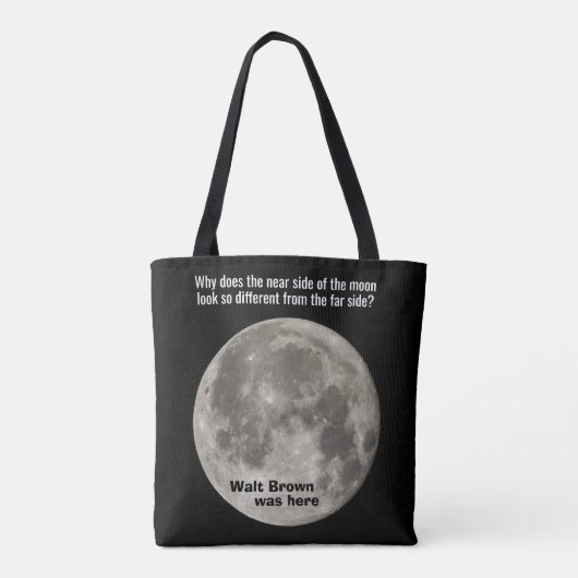 HPT-Asteroiden- und Mond-Einkaufstasche Tasche (Rückseite)