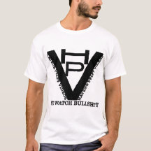 HPV Logo Design auf einem weißen T - Shirt!