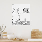 HQ für Kuhwerkzeuge Poster (Küche)