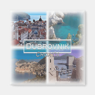 HR0031 Europa, Kroatien, Dubrovnik, Kühlschrank Magnet