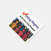 HR1 Stimmrecht für das Volk Gesetz Serviette (Ecke)