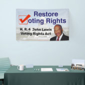 HR4 John Lewis Voting Rights Act Banner (Messeveranstaltung)