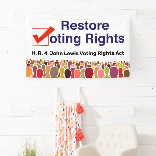 HR4 John Lewis Voting Rights Act Banner (Insitu)