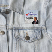 HR4 John Lewis Voting Rights Act Button (Beispiel)
